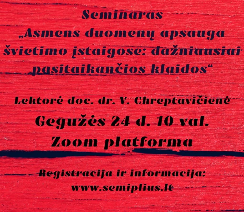 Asmens duomenų apsauga