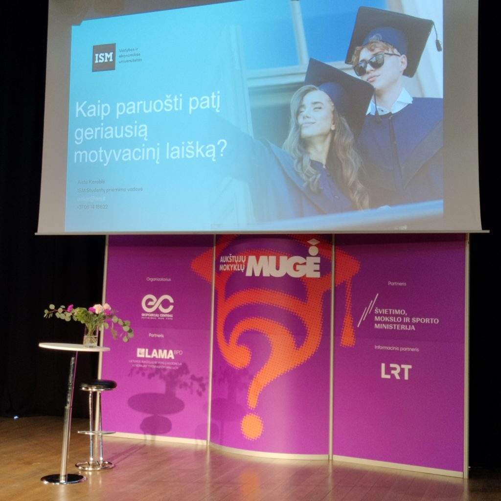 Aukštųjų mokyklų mugėje